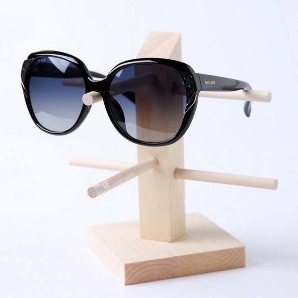 Bamboo Wooden Shades Stand Holder