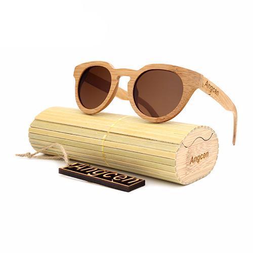 Polarized Natural Wooden Shades