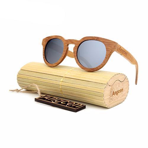 Polarized Natural Wooden Shades