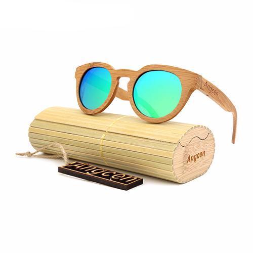Polarized Natural Wooden Shades