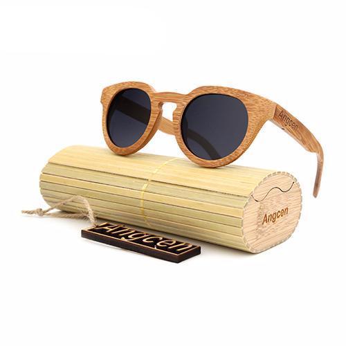 Polarized Natural Wooden Shades