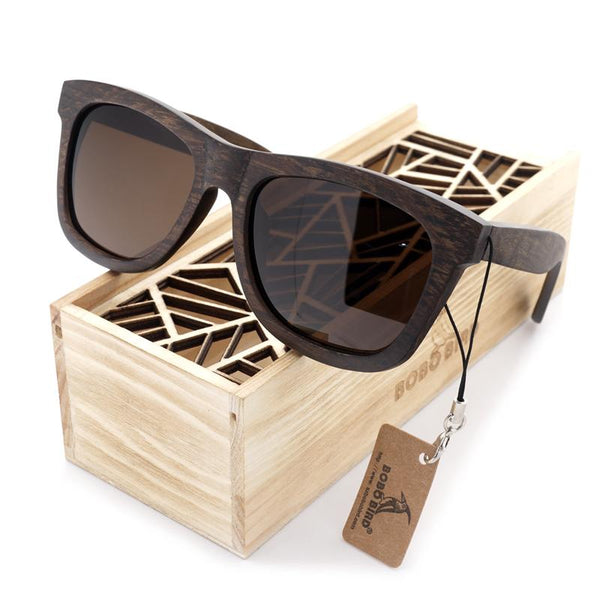 On-The-Go Fashioned Wooden Shades