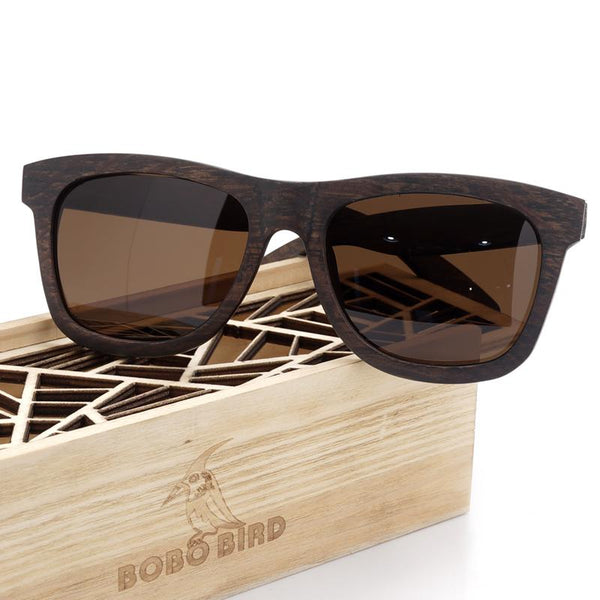 On-The-Go Fashioned Wooden Shades