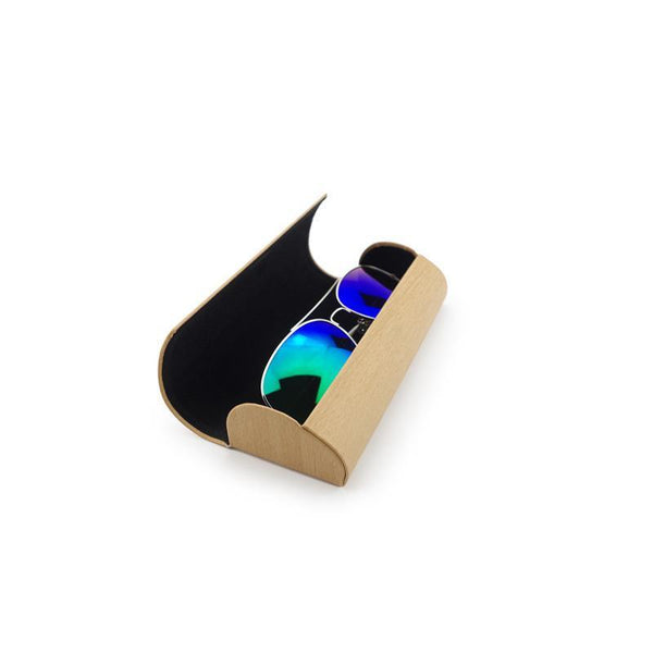 Magnetic Wooden Sunglasses Case