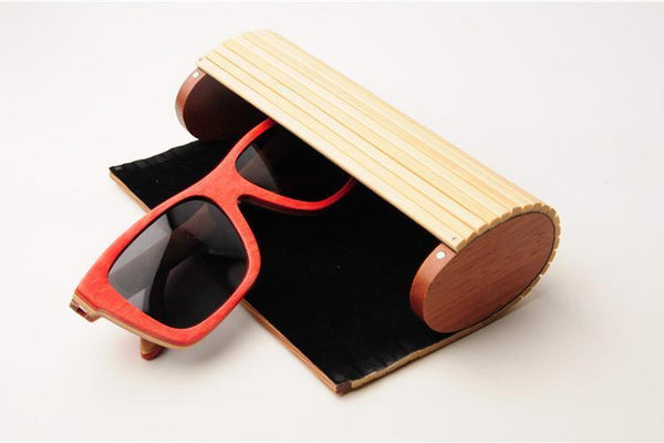 Durable Bamboo Sunglasses Case