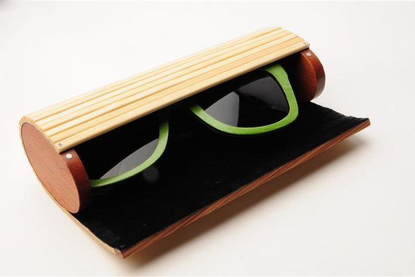 Durable Bamboo Sunglasses Case