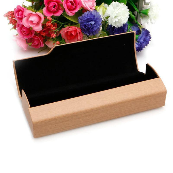 Portable Wooden Sunglasses Case