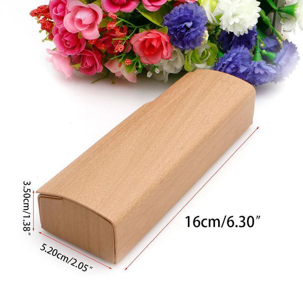 Portable Wooden Sunglasses Case