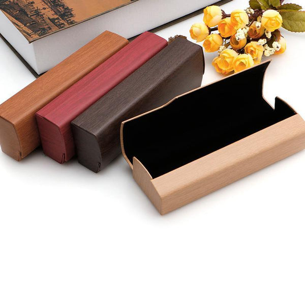 Portable Wooden Sunglasses Case