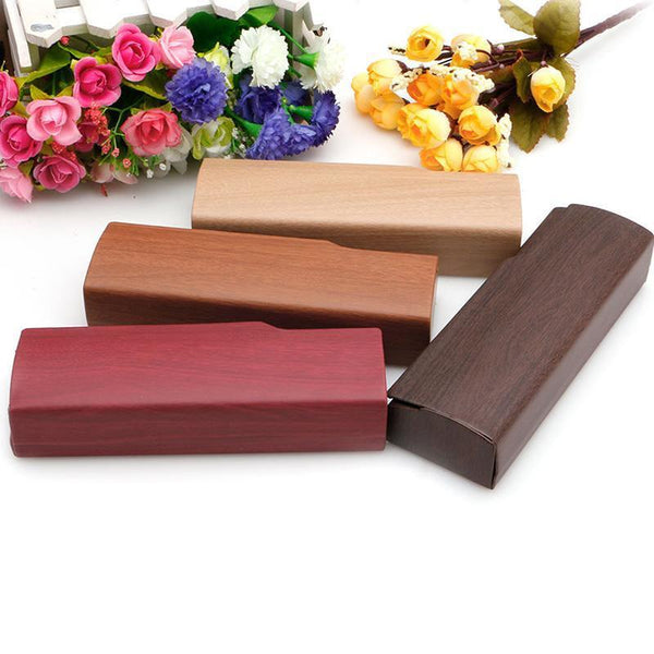 Portable Wooden Sunglasses Case