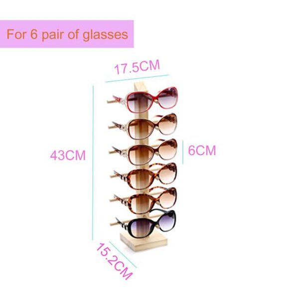 6 Level Stand Shades Rack