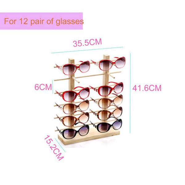 6 Level Stand Shades Rack